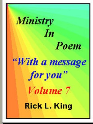 cover image of Ministry in Poem Vol 7
